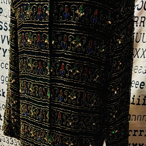 Vintage Beaded 2 Piece Skirt set - Picture 8 of 12